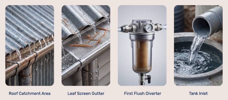 a four step filtration images