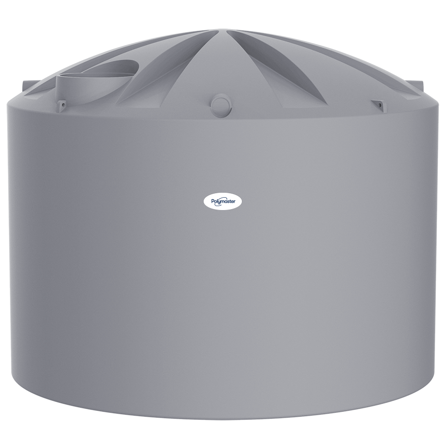 Polymaster 22500L Grey Smooth Water Tank